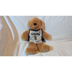 San Antonio Spurs NBA  Plush Bear #9 Tony Parker Jersey